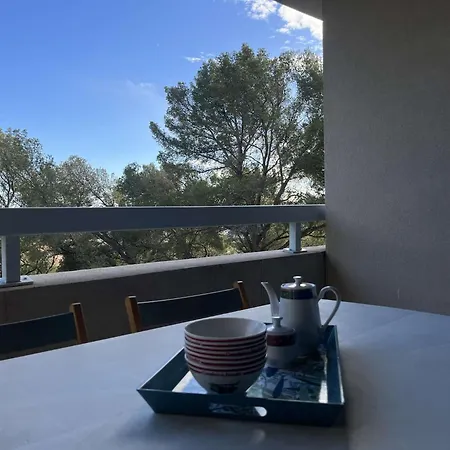 2 Chambres, Lave Linge, Lave Vaisselle, Parking, Balcon, Parking Privatif לה סיין סור-מר